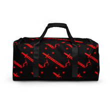 Load image into Gallery viewer, Foreverslitz Duffle Bag - Black and Red
