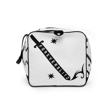 Load image into Gallery viewer, Foreverslitz Duffle Bag - White and Black