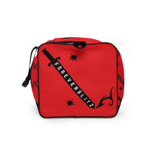 Load image into Gallery viewer, Foreverslitz Duffle Bag - Red and Black