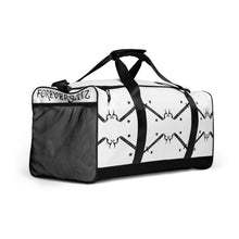Load image into Gallery viewer, Foreverslitz Duffle Bag - White and Black