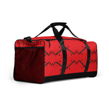 Load image into Gallery viewer, Foreverslitz Duffle Bag - Red and Black