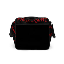 Load image into Gallery viewer, Foreverslitz Duffle Bag - Black and Red