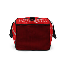 Load image into Gallery viewer, Foreverslitz Duffle Bag - Red and White