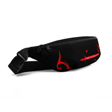 Load image into Gallery viewer, Foreverslitz Fanny Pack - Black and Red