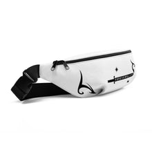 Load image into Gallery viewer, Foreverslitz Fanny Pack - White and Black