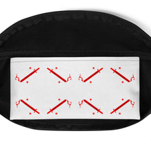 Load image into Gallery viewer, Foreverslitz Fanny Pack - White and Red
