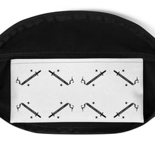 Load image into Gallery viewer, Foreverslitz Fanny Pack - White and Black