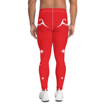 Load image into Gallery viewer, Foreverslitz Compression Tights - Red and White