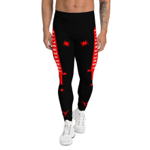 Load image into Gallery viewer, Foreverslitz Compression Tights - Black and Red