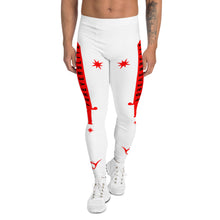Load image into Gallery viewer, Foreverslitz Compression Tights - White and Red