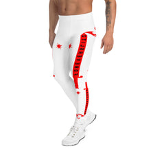 Load image into Gallery viewer, Foreverslitz Compression Tights - White and Red