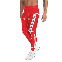 Load image into Gallery viewer, Foreverslitz Compression Tights - Red and White