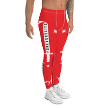 Load image into Gallery viewer, Foreverslitz Compression Tights - Red and White