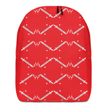Load image into Gallery viewer, Foreverslitz Backpack - Red and White