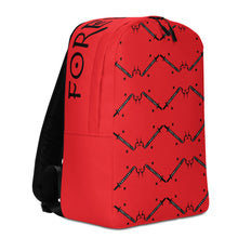 Load image into Gallery viewer, Foreverslitz Backpack - Red and Black