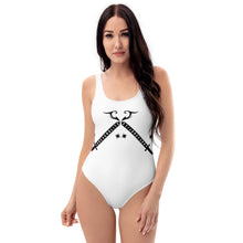 Load image into Gallery viewer, Foreverslitz Swimsuit - White and Black
