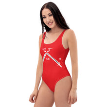 Load image into Gallery viewer, Foreverslitz Swimsuit - Red and White