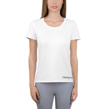 Load image into Gallery viewer, Foreverslitz Athletic T-shirt for Women - White and Black