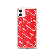 Load image into Gallery viewer, Foreverslitz iPhone Case - Red and White