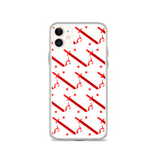 Load image into Gallery viewer, Foreverslitz iPhone Case - White and Red