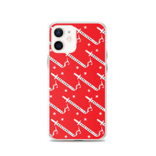 Load image into Gallery viewer, Foreverslitz iPhone Case - Red and White