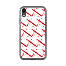 Load image into Gallery viewer, Foreverslitz iPhone Case - White and Red
