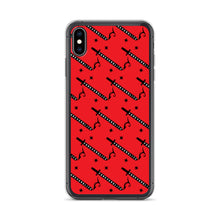 Load image into Gallery viewer, Foreverslitz iPhone Case - Red and Black