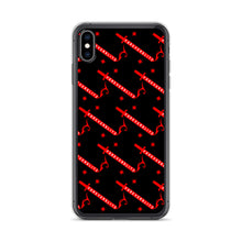 Load image into Gallery viewer, Foreverslitz iPhone Case - Black and Red