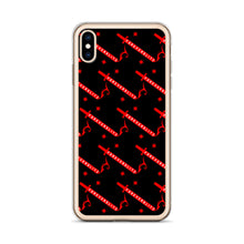 Load image into Gallery viewer, Foreverslitz iPhone Case - Black and Red