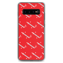 Load image into Gallery viewer, Foreverslitz Samsung Case - Red and White
