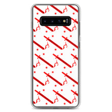 Load image into Gallery viewer, Foreverslitz Samsung Case - White and Red