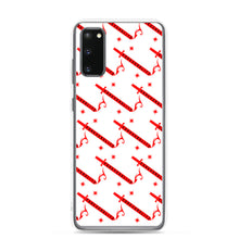 Load image into Gallery viewer, Foreverslitz Samsung Case - White and Red