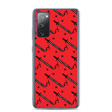 Load image into Gallery viewer, Foreverslitz Samsung Case - Red and Black