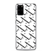 Load image into Gallery viewer, Foreverslitz Samsung Case - White and Black