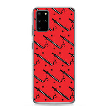 Load image into Gallery viewer, Foreverslitz Samsung Case - Red and Black