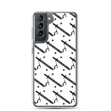 Load image into Gallery viewer, Foreverslitz Samsung Case - White and Black