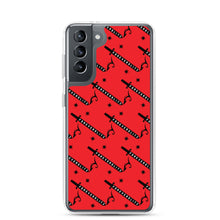 Load image into Gallery viewer, Foreverslitz Samsung Case - Red and Black