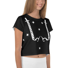 Load image into Gallery viewer, Foreverslitz Crop Top - Black and White
