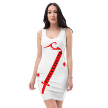 Load image into Gallery viewer, Foreverslitz Designer Dress - White and Red
