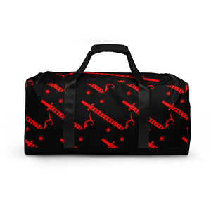 Foreverslitz Duffle Bag - Black and Red