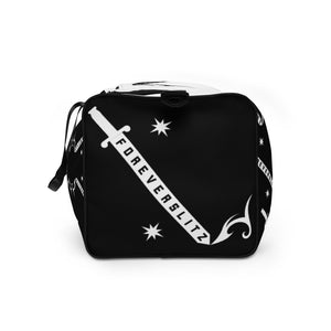 Foreverslitz Duffle Bag - Black and White