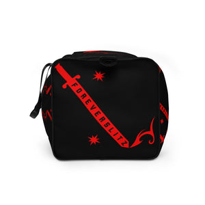 Foreverslitz Duffle Bag - Black and Red