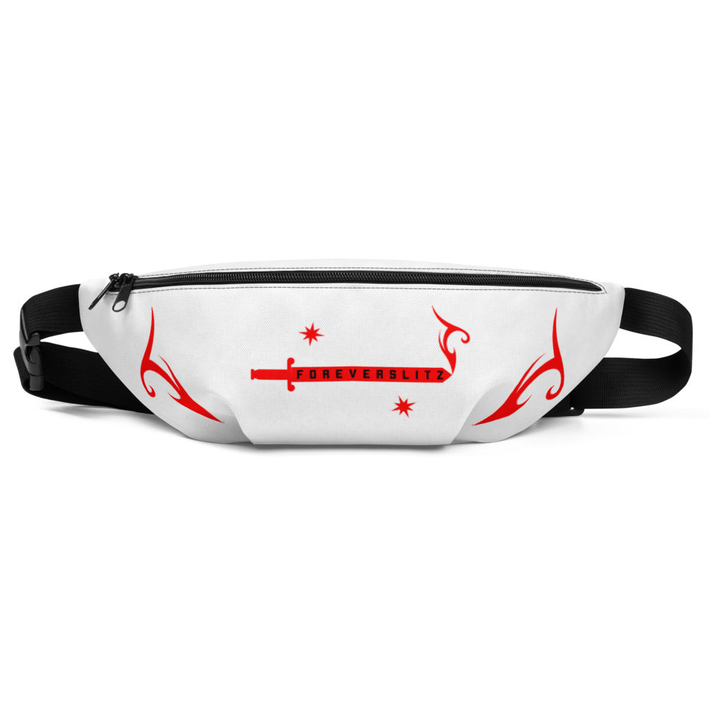 Foreverslitz Fanny Pack - White and Red