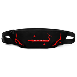 Foreverslitz Fanny Pack - Black and Red