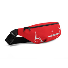 Load image into Gallery viewer, Foreverslitz Fanny Pack - Red and White
