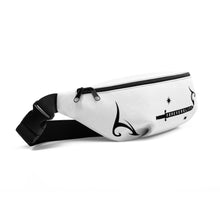 Load image into Gallery viewer, Foreverslitz Fanny Pack - White and Black
