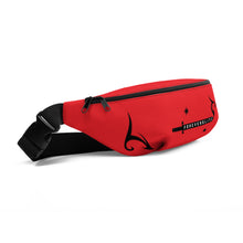 Load image into Gallery viewer, Foreverslitz Fanny Pack - Red and Black
