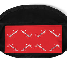 Load image into Gallery viewer, Foreverslitz Fanny Pack - Red and White
