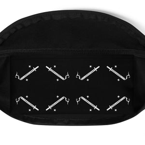 Foreverslitz Fanny Pack - Black and White