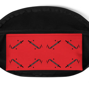 Foreverslitz Fanny Pack - Red and Black